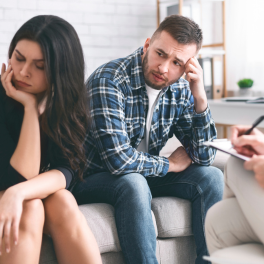 Couple Struggling To Communicate